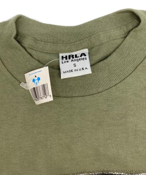HRLA（ホットロッドエルエー）HRLA (ホットロッドエルエー) ヴィンテージTシャツ グリーン サイズ:Sの古着・服飾アイテム