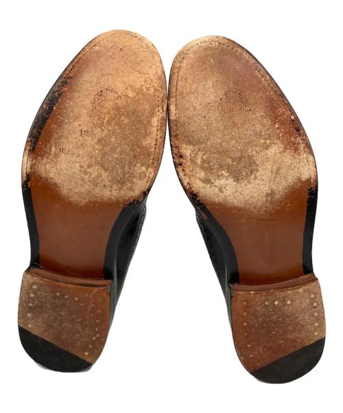 YUKETEN（ユケテン）YUKETEN (ユケテン) エナメルウィングチップシューズ ブラック サイズ:5Bの古着・服飾アイテム