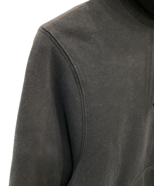 stussy（ステューシー）stussy (ステューシー) ロゴプリントプルオーバーパーカー ブラック サイズ:Mの古着・服飾アイテム