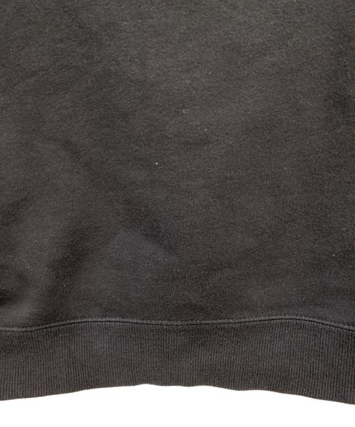 stussy（ステューシー）stussy (ステューシー) ロゴプリントプルオーバーパーカー ブラック サイズ:Mの古着・服飾アイテム