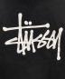 中古・古着 stussy (ステューシー) ロゴプリントプルオーバーパーカー ブラック サイズ:M：9000円