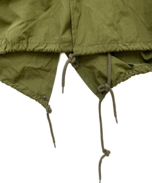 HOUSTON（ヒューストン）HOUSTON (ヒューストン) ライナー付ミリタリーコート グリーン サイズ:Ｌの古着・服飾アイテム