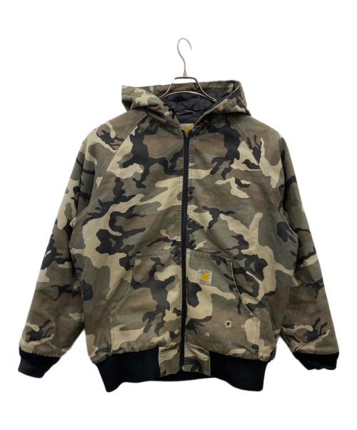 CarHartt（カーハート）CarHartt (カーハート) カモフラ柄アクティブジャケット グリーン サイズ:Lの古着・服飾アイテム