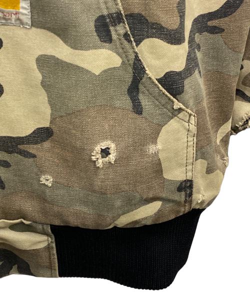 CarHartt（カーハート）CarHartt (カーハート) カモフラ柄アクティブジャケット グリーン サイズ:Lの古着・服飾アイテム