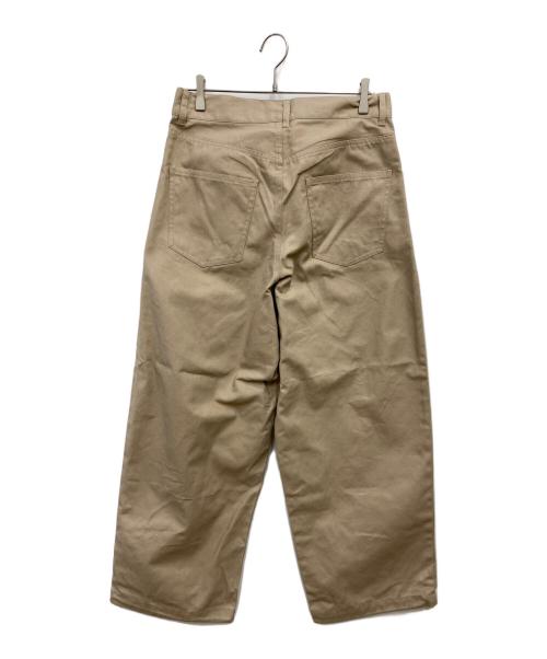 VICTIM&CO（ヴィクティム）VICTIM&CO (ヴィクティム) CANVAS BUGGY PANTS ベージュ サイズ:Ｌの古着・服飾アイテム