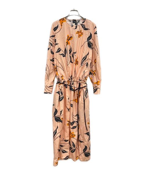 MARNI（マルニ）MARNI (マルニ) Floral Cotton Poplin Midi Dress ピンク サイズ:36の古着・服飾アイテム