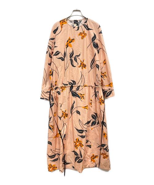 MARNI（マルニ）MARNI (マルニ) Floral Cotton Poplin Midi Dress ピンク サイズ:36の古着・服飾アイテム