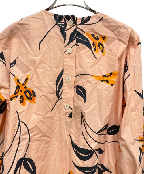 MARNI（マルニ）MARNI (マルニ) Floral Cotton Poplin Midi Dress ピンク サイズ:36の古着・服飾アイテム