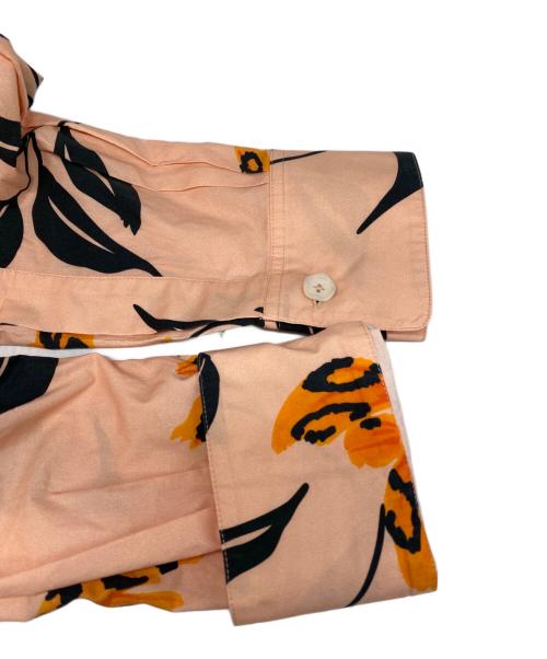 MARNI（マルニ）MARNI (マルニ) Floral Cotton Poplin Midi Dress ピンク サイズ:36の古着・服飾アイテム