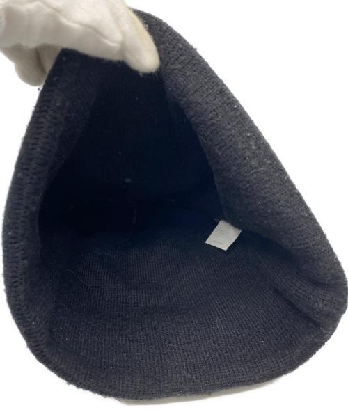 SUPREME（シュプリーム）Supreme (シュプリーム) big logo beanie ブラックの古着・服飾アイテム