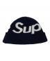 Supreme（シュプリーム）の古着「big logo beanie」｜ブラック