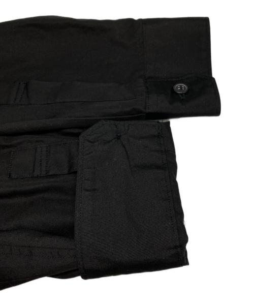 s'yte（サイト）s'yte (サイト) オーバーラッピング レフト ボディ ロングシャツ ブラック サイズ:3の古着・服飾アイテム