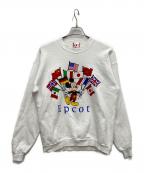 DISNEYディズニー）の古着「90's ヴィンテージスウェット」｜ホワイト