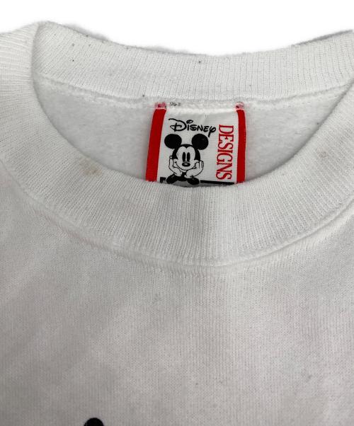 DISNEY（ディズニー）DISNEY (ディズニー) 90's ヴィンテージスウェット ホワイト サイズ:XLの古着・服飾アイテム