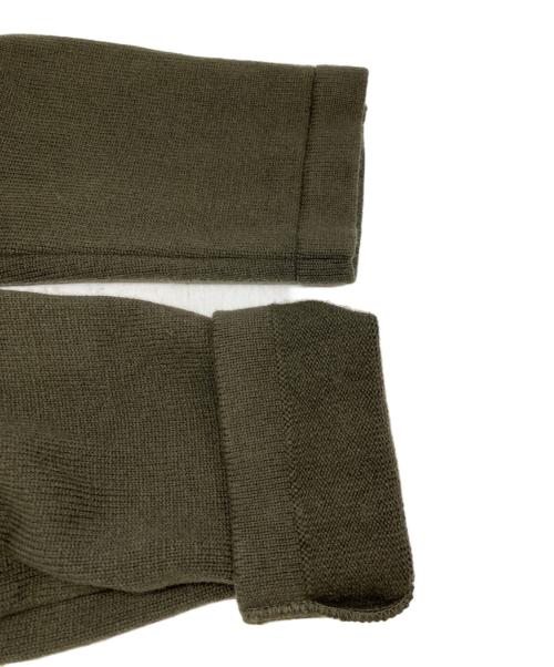 SOSHIOTSUKI（ソウシ オオツキ）SOSHIOTSUKI (ソウシ オオツキ) VENTED KNIT グリーン サイズ:44の古着・服飾アイテム