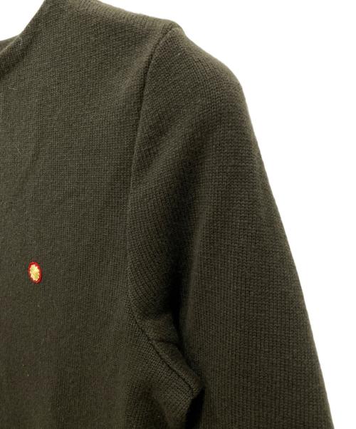 SOSHIOTSUKI（ソウシ オオツキ）SOSHIOTSUKI (ソウシ オオツキ) VENTED KNIT グリーン サイズ:44の古着・服飾アイテム