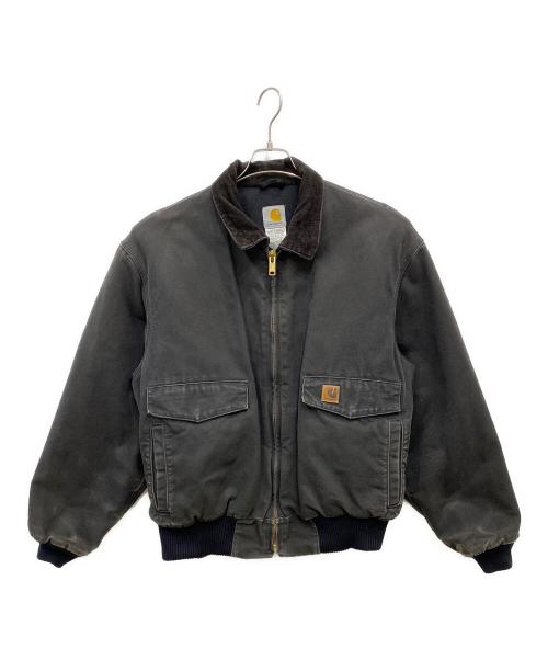CarHartt（カーハート）CarHartt (カーハート) ダックボンバージャケット ブラック サイズ:2XLの古着・服飾アイテム