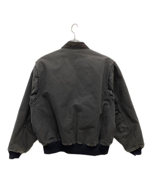 CarHartt（カーハート）CarHartt (カーハート) ダックボンバージャケット ブラック サイズ:2XLの古着・服飾アイテム