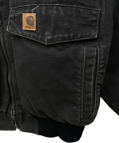 CarHartt（カーハート）CarHartt (カーハート) ダックボンバージャケット ブラック サイズ:2XLの古着・服飾アイテム