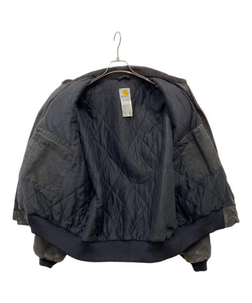 CarHartt（カーハート）CarHartt (カーハート) ダックボンバージャケット ブラック サイズ:2XLの古着・服飾アイテム