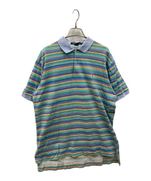POLO RALPH LAUREN（ポロ・ラルフローレン）POLO RALPH LAUREN (ポロ・ラルフローレン) ポロシャツ ブルー サイズ:Lの古着・服飾アイテム