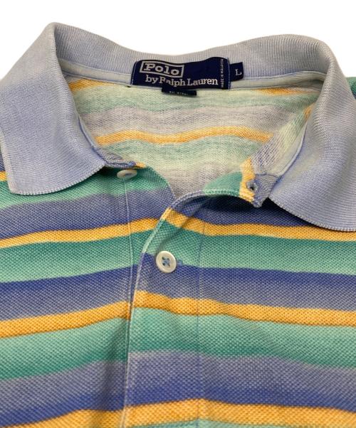 POLO RALPH LAUREN（ポロ・ラルフローレン）POLO RALPH LAUREN (ポロ・ラルフローレン) ポロシャツ ブルー サイズ:Lの古着・服飾アイテム