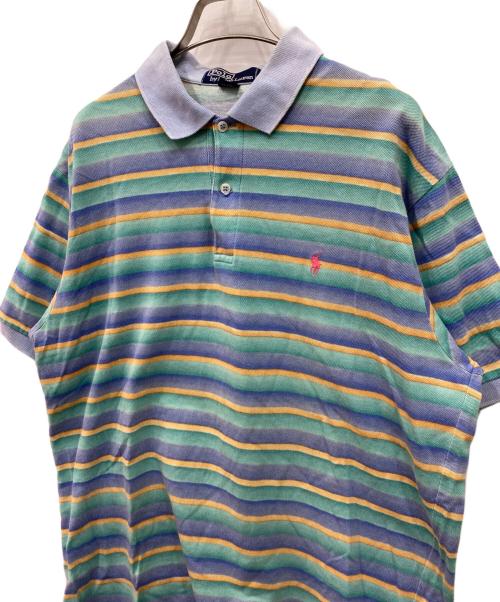 POLO RALPH LAUREN（ポロ・ラルフローレン）POLO RALPH LAUREN (ポロ・ラルフローレン) ポロシャツ ブルー サイズ:Lの古着・服飾アイテム