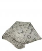 LOUIS VUITTONルイ ヴィトン）の古着「ウールマフラー」｜グレー