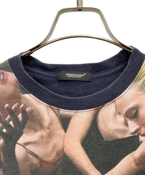 UNDERCOVER（アンダーカバー）UNDERCOVER (アンダーカバー) SUSPIRIUM 総柄Tシャツ ネイビー サイズ:1の古着・服飾アイテム