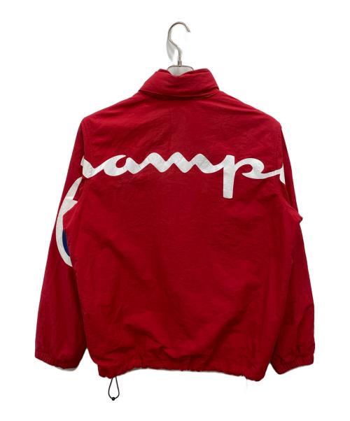 SUPREME（シュプリーム）SUPREME (シュプリーム) Champion (チャンピオン) 18SS ナイロンジャケット レッド サイズ:XLの古着・服飾アイテム