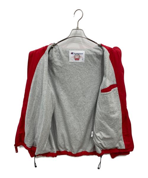 SUPREME（シュプリーム）SUPREME (シュプリーム) Champion (チャンピオン) 18SS ナイロンジャケット レッド サイズ:XLの古着・服飾アイテム