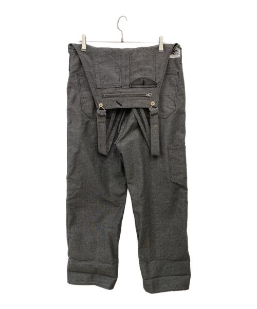 DAPPER'S（ダッパーズ）DAPPER'S (ダッパーズ) オーバーオール ブラック サイズ:38の古着・服飾アイテム
