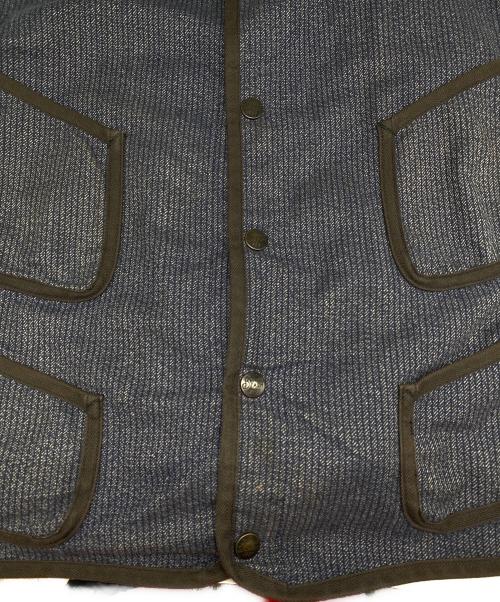 BROWN'S BEACH JACKET（ブラウンズビーチジャケット）BROWN'S BEACH JACKET (ブラウンズビーチジャケット) ビーチクロスベスト ネイビー サイズ:38の古着・服飾アイテム