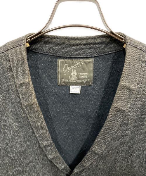 ORGUEIL（オルゲイユ）ORGUEIL (オルゲイユ) ジレ グレー サイズ:38の古着・服飾アイテム