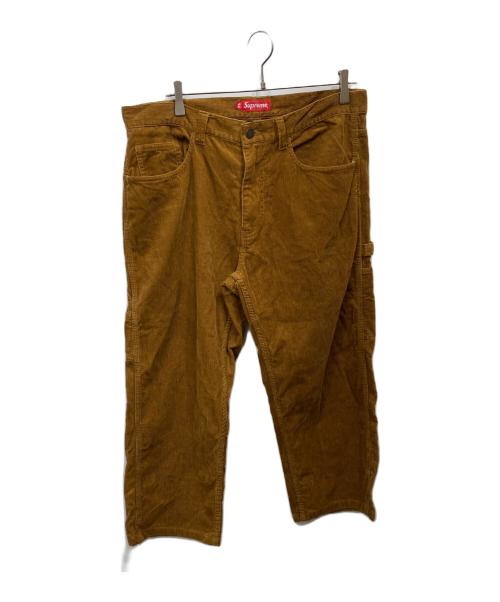 SUPREME（シュプリーム）SUPREME (シュプリーム) コーデュロイペインターパンツ ブラウン サイズ:34の古着・服飾アイテム