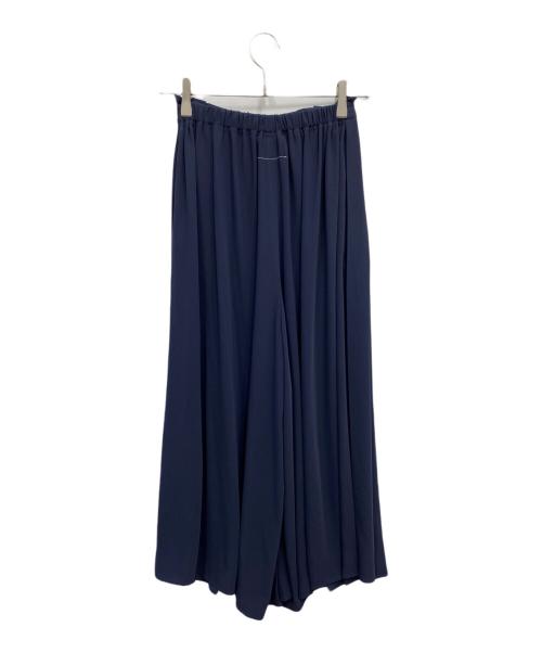 MM6 Maison Margiela（エムエムシックスメゾンマルジェラ）MM6 Maison Margiela (エムエムシックス メゾンマルジェラ) Pleated Pants ネイビー サイズ:36の古着・服飾アイテム