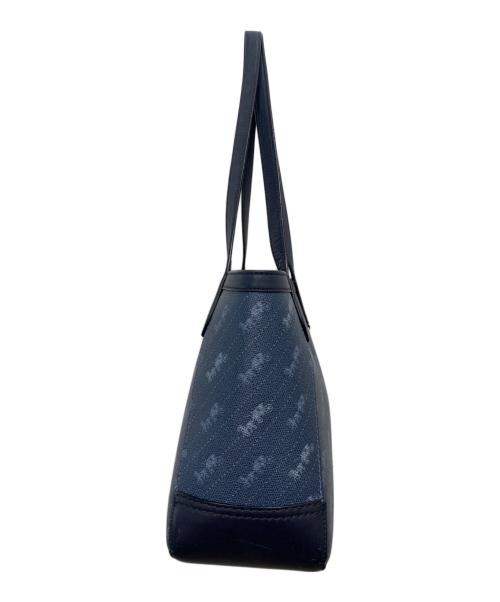 COACH（コーチ）COACH (コーチ) ホースアンドキャリッジトートバック ブルーの古着・服飾アイテム