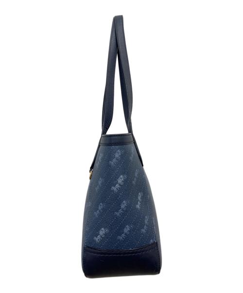 COACH（コーチ）COACH (コーチ) ホースアンドキャリッジトートバック ブルーの古着・服飾アイテム