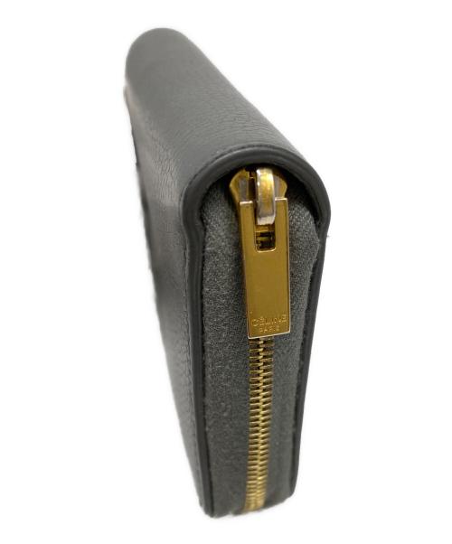 CELINE（セリーヌ）CELINE (セリーヌ) コンパクトジップウォレット グレーの古着・服飾アイテム