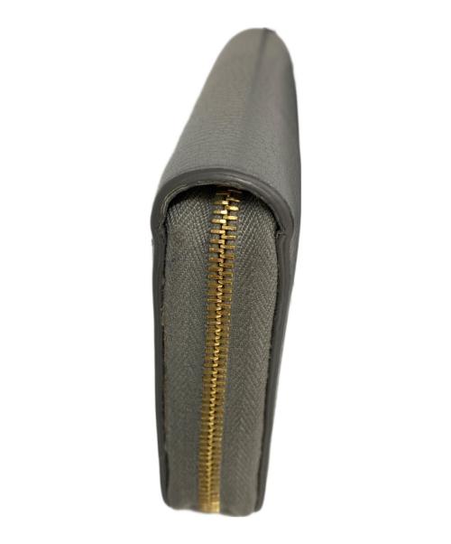 CELINE（セリーヌ）CELINE (セリーヌ) コンパクトジップウォレット グレーの古着・服飾アイテム