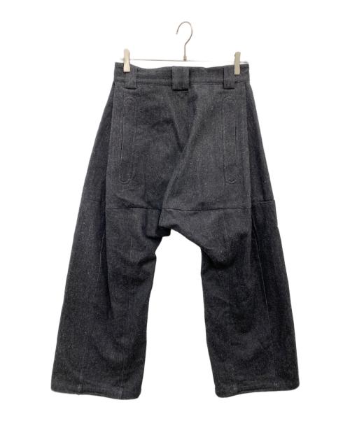 COMMON/DIVISOR（コモンディヴァイザー）COMMON/DIVISOR (コモンディヴァイザー) マルチプリーツローエンドデニムパンツ インディゴ サイズ:1の古着・服飾アイテム