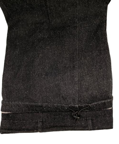 COMMON/DIVISOR（コモンディヴァイザー）COMMON/DIVISOR (コモンディヴァイザー) マルチプリーツローエンドデニムパンツ インディゴ サイズ:1の古着・服飾アイテム