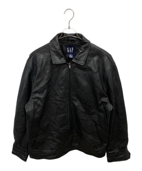 OLD GAP（オールドギャップ）OLD GAP (オールドギャップ) 90's レザージャケット ブラック サイズ:Lの古着・服飾アイテム
