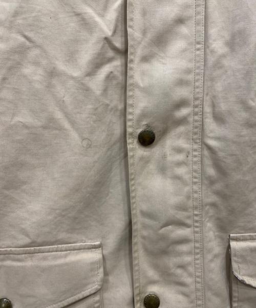 POLO RALPH LAUREN（ポロ・ラルフローレン）POLO RALPH LAUREN (ポロ・ラルフローレン) レザー切替ハンティングジャケット ベージュ サイズ:XLの古着・服飾アイテム