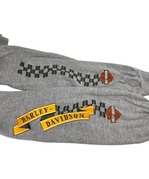 HARLEY-DAVIDSON（ハーレーダビッドソン）HARLEY-DAVIDSON (ハーレーダビッドソン) ロングスリーブカットソー グレー サイズ:Mの古着・服飾アイテム