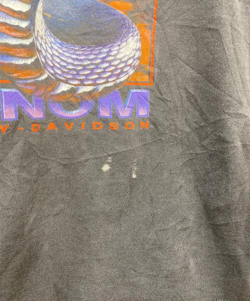 HARLEY-DAVIDSON（ハーレーダビッドソン）HARLEY-DAVIDSON (ハーレーダビッドソン) ヴィンテージ ノースリーブTシャツ ブラック サイズ:Ｌの古着・服飾アイテム