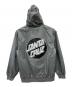 SANTA CRUZ (サンタクルーズ) バックロゴナイロンジャケット グレー サイズ:M：8000円