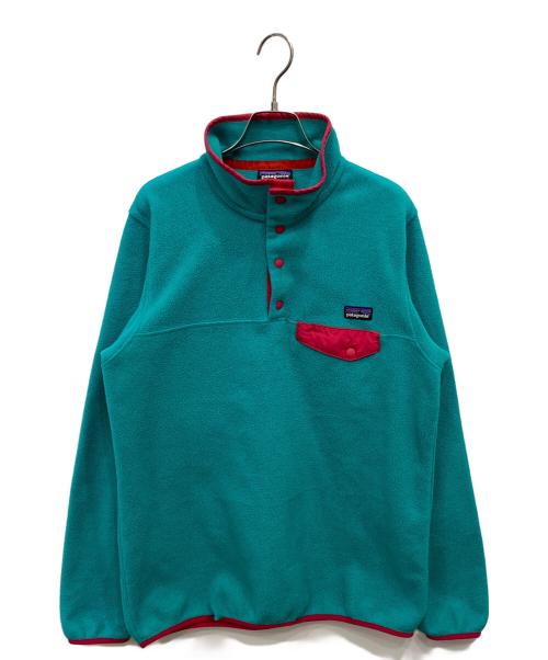 Patagonia（パタゴニア）Patagonia (パタゴニア) ライトウェイトシンチラスナップT グリーン サイズ:Mの古着・服飾アイテム