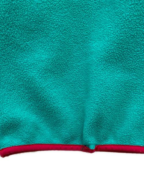 Patagonia（パタゴニア）Patagonia (パタゴニア) ライトウェイトシンチラスナップT グリーン サイズ:Mの古着・服飾アイテム