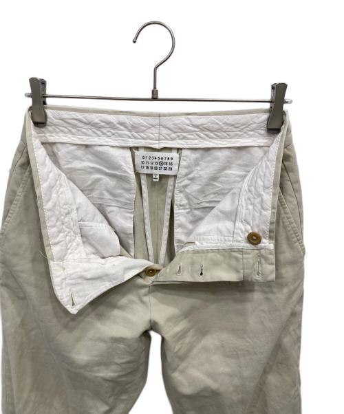 Maison Margiela 14（メゾンマルジェラ 14）Maison Margiela 14 (メゾンマルジェラ 14) チノトラウザーズパンツ ベージュ サイズ:46の古着・服飾アイテム